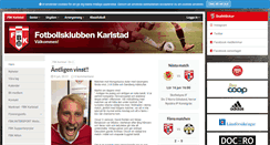 Desktop Screenshot of fbkfotboll.com