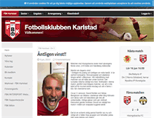 Tablet Screenshot of fbkfotboll.com